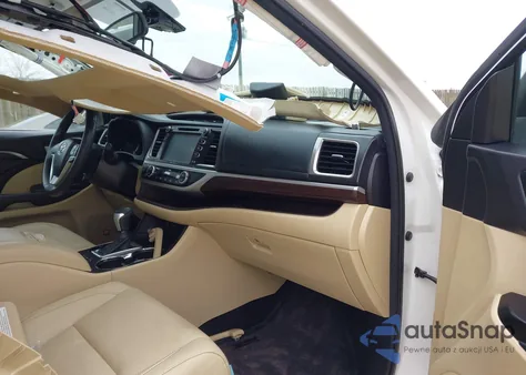 2015 Toyota Highlander Limited Platinum V6 z USA, uszkodzony, nr VIN 5TDDKRFH5FS082150